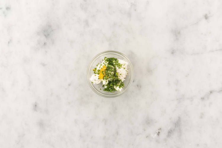 Für die Ricotta-Nocken