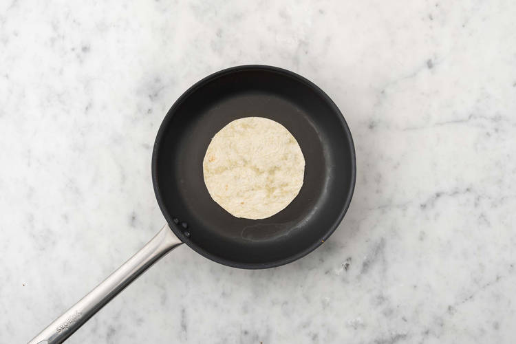 Scaldare le tortillas