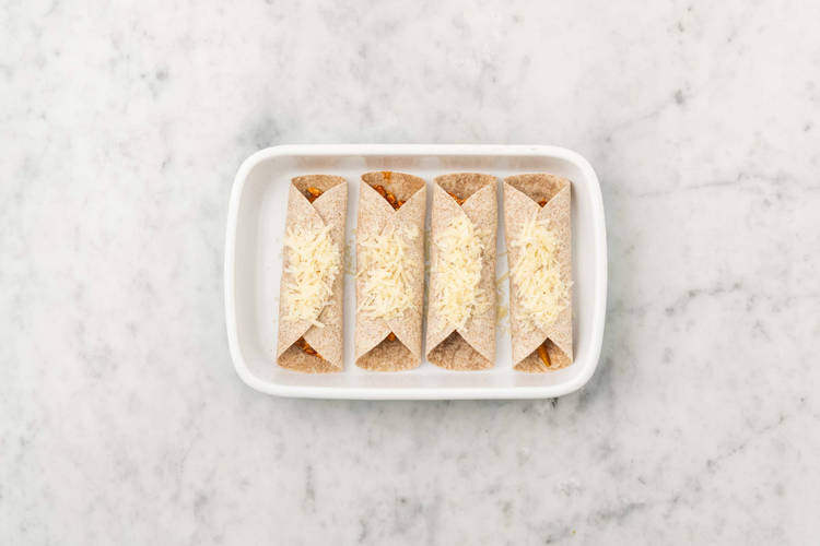 Garnir les tortillas