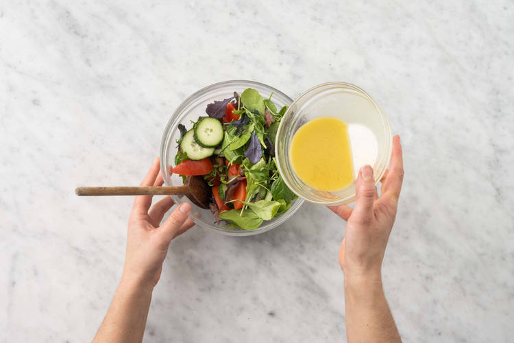 Salade maken