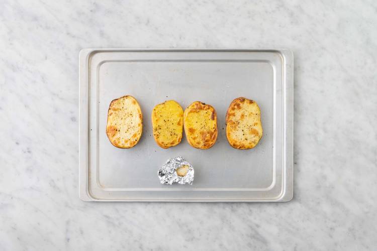 Mix the Garlic Aioli