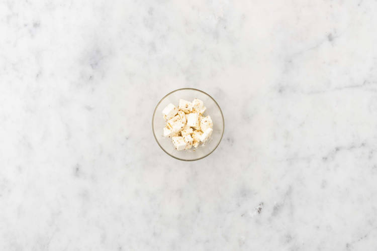 Hirtenkäse marinieren