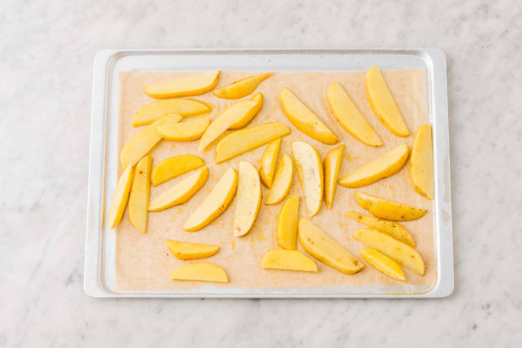 Aardappelpartjes bakken