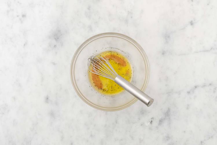 Mix the Dressing