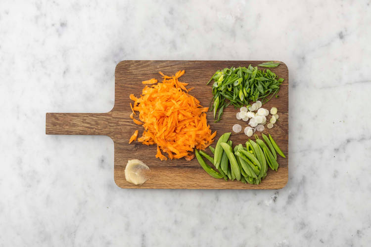 Förbered grönsaker