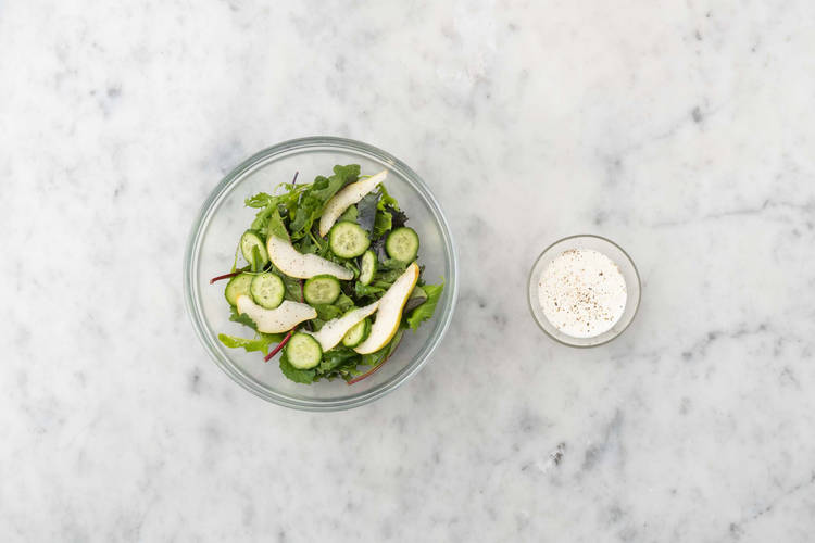 Blanda päronsallad