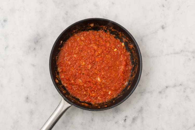 Mijoter la sauce