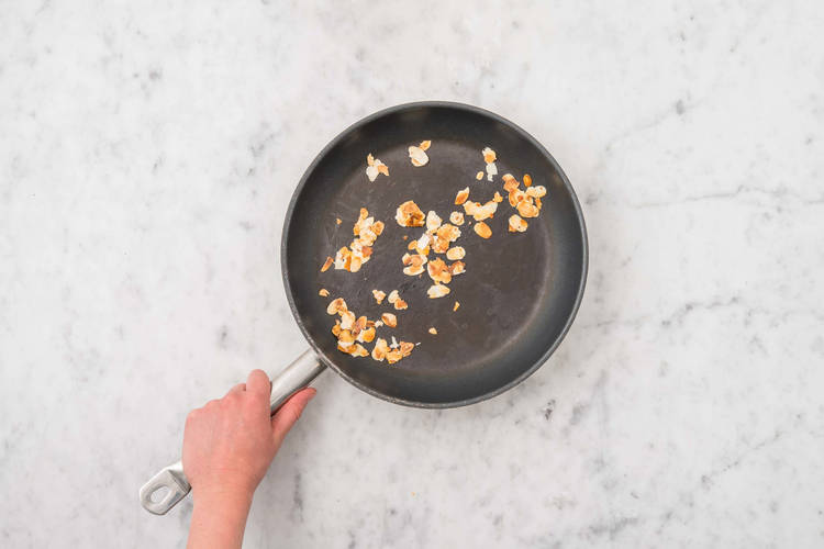 Torréfier les amandes