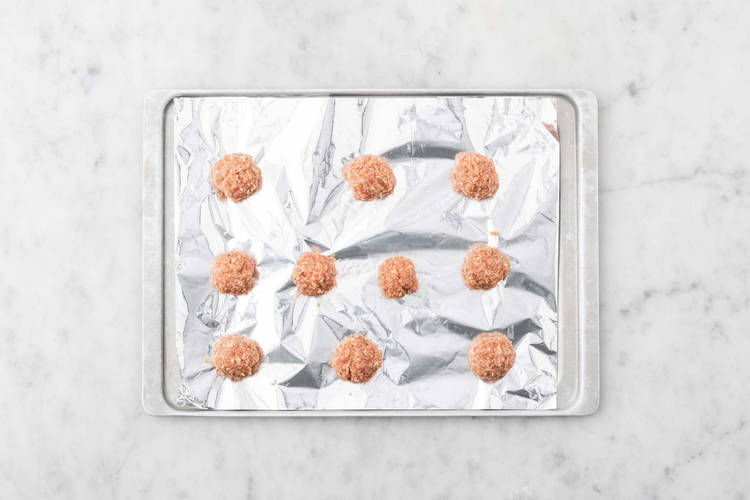 Form and bake meatballs