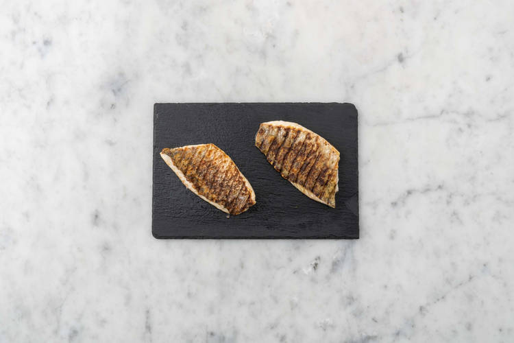 Grill barramundi