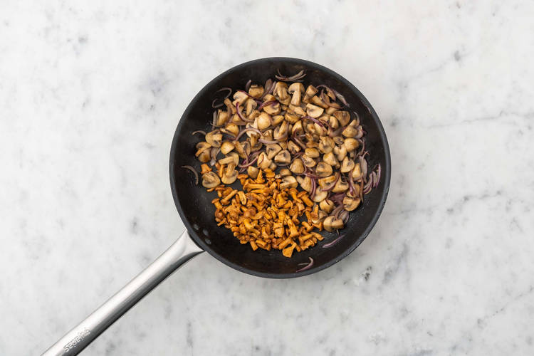 Champignons anbraten