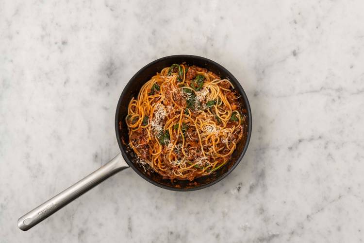 Add the Spinach