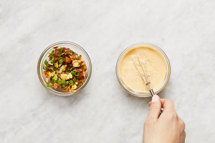 MAKE GREMOLATA & SAUCE
