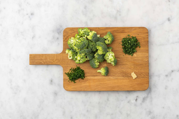 Couper le brocoli