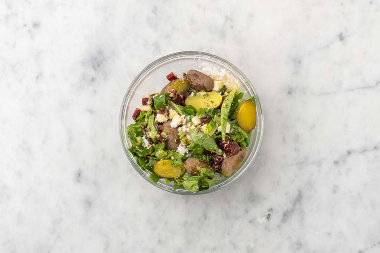 Salade maken