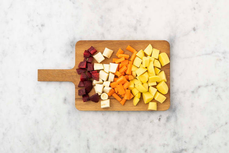 Forbered grøntsager