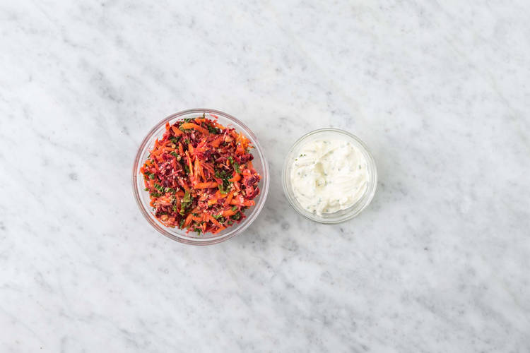 Lag salat og dressing