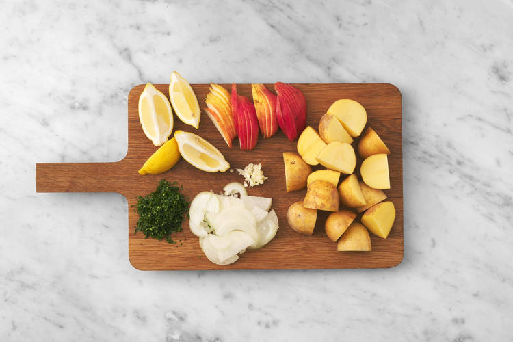 Forbered grøntsager