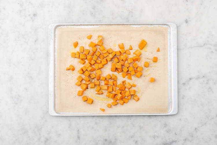 Faire rôtir les patates douces