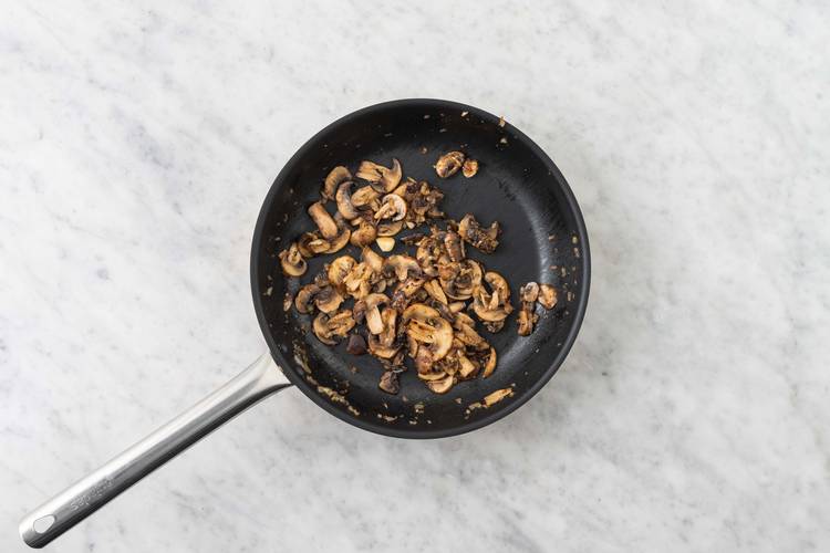 Cuire les champignons