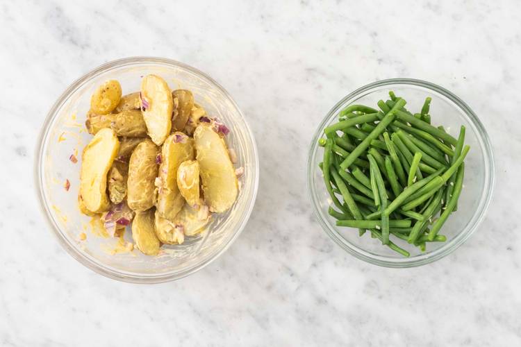 Apprêter les grenailles