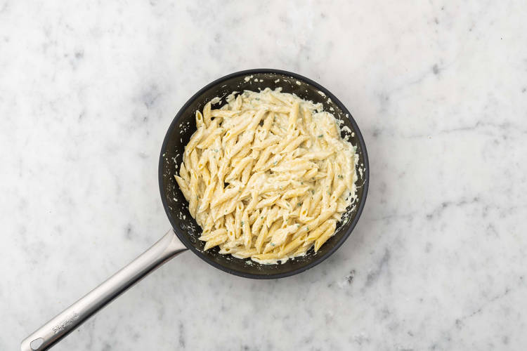 Pasta vollenden