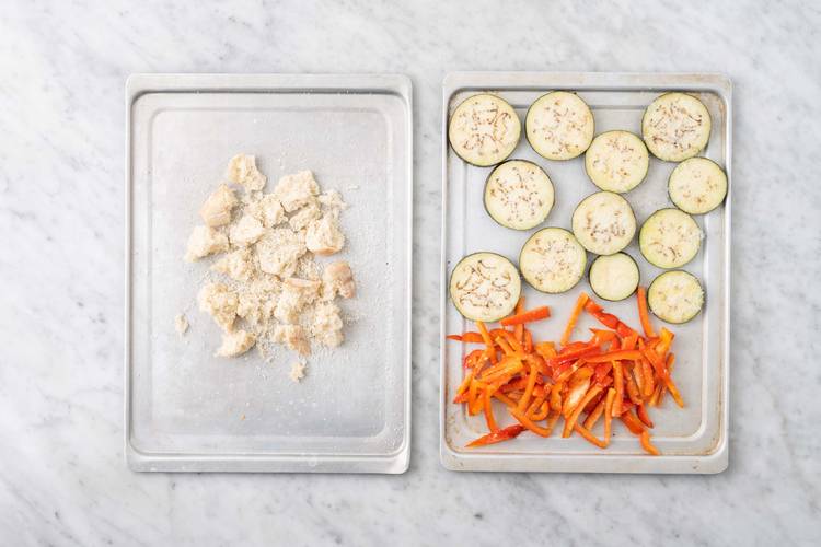 Croutons and Veg Time