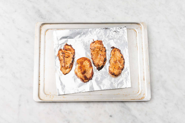 Faire cuire le poulet