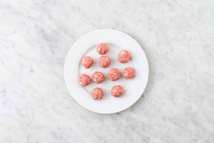 Form meatballs