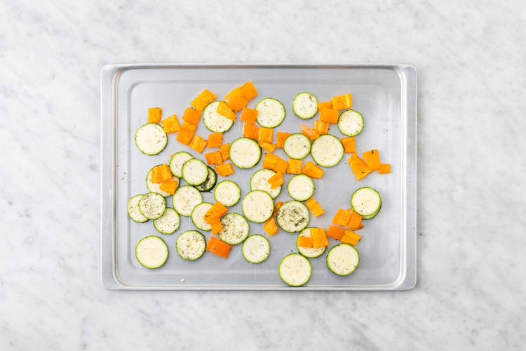 Commencer les légumes