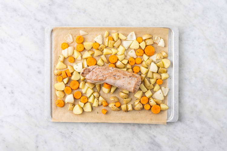 Faire rôtir le porc