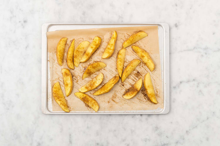 Faire rôtir les pommes de terre