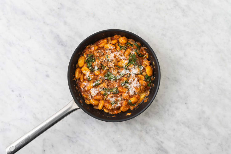 Terminer les gnocchis