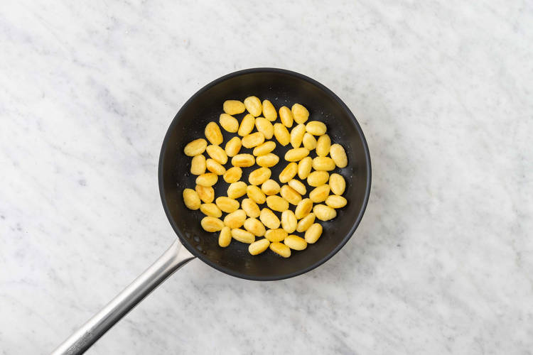 Faire cuire les gnocchis