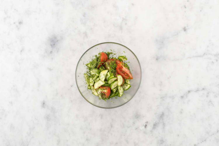 Faire la salade