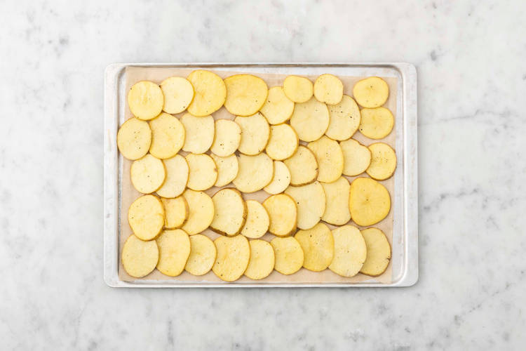 Kartoffeln backen