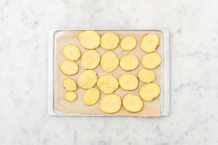 Roast potato coins