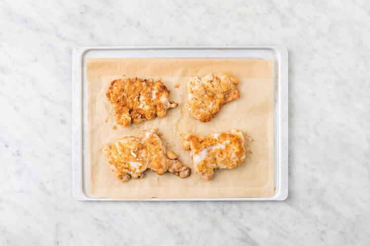 Faire cuire le poulet