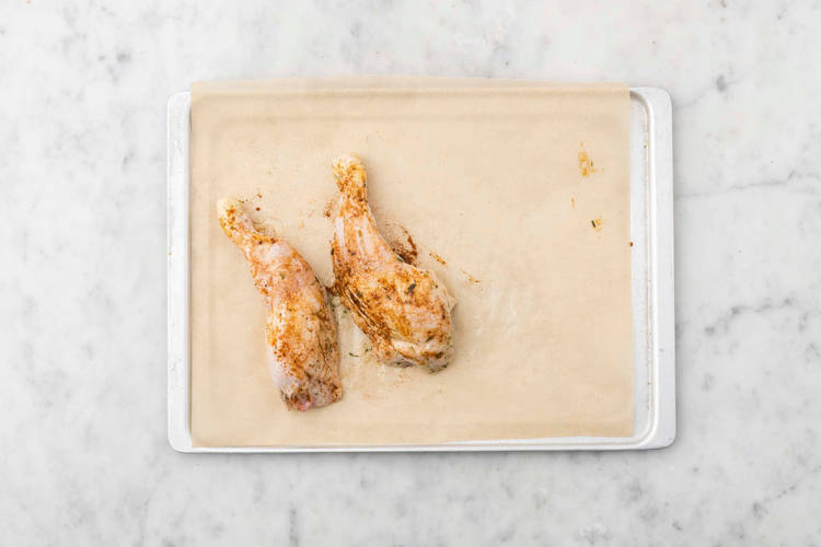 Für die Pouletschenkel
