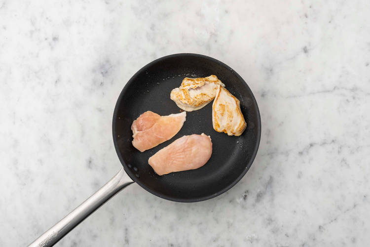 Hähnchenbrust braten