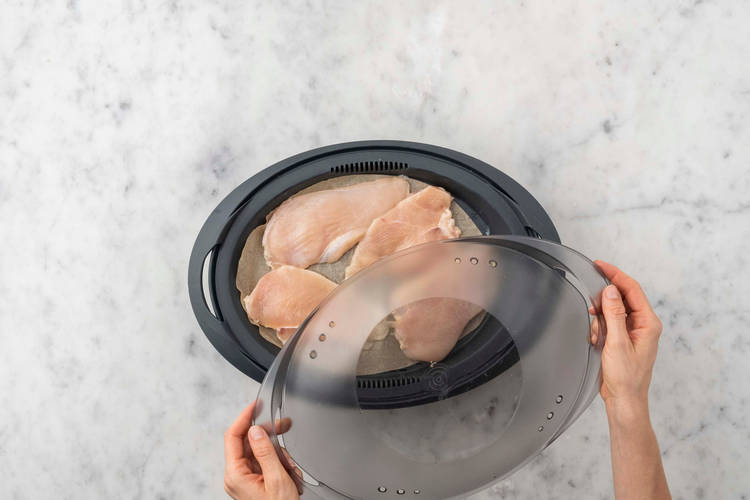 Hähnchenbrust vorbereiten