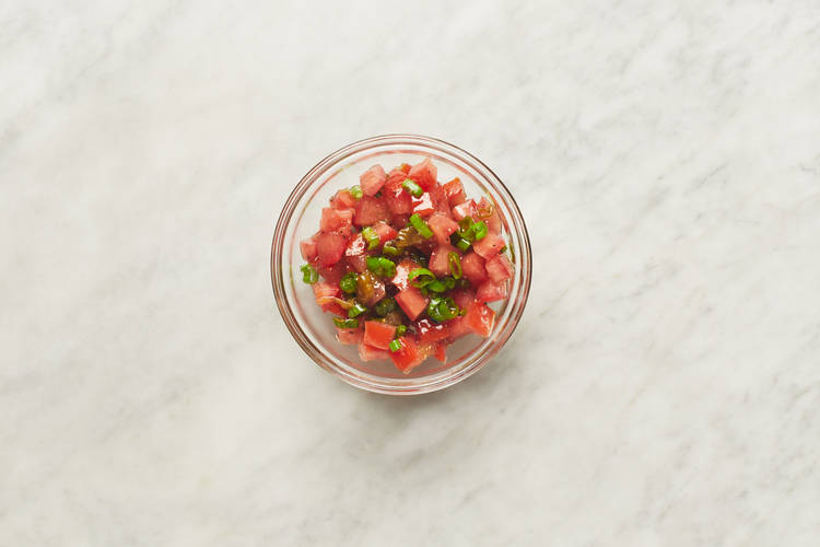 Finish Prep & Make Salsa