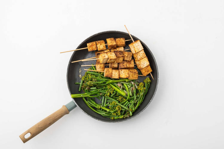 Tofu bakken