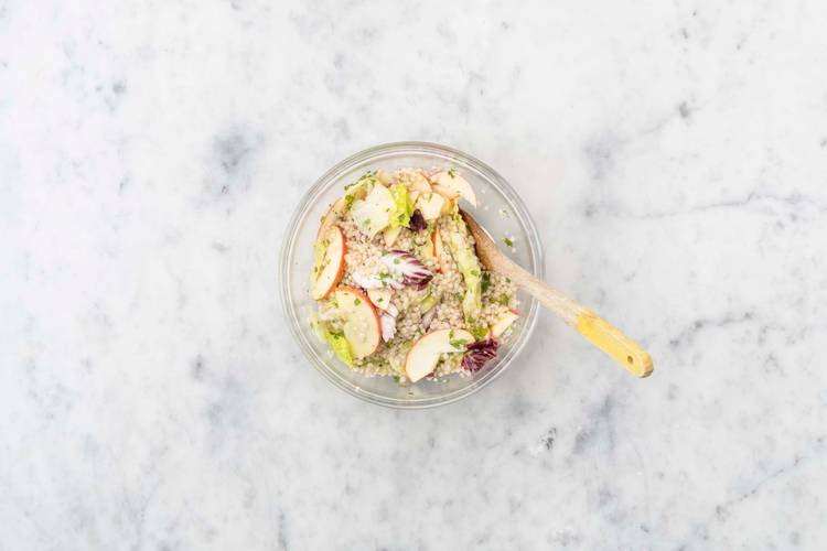 Couscoussalade maken