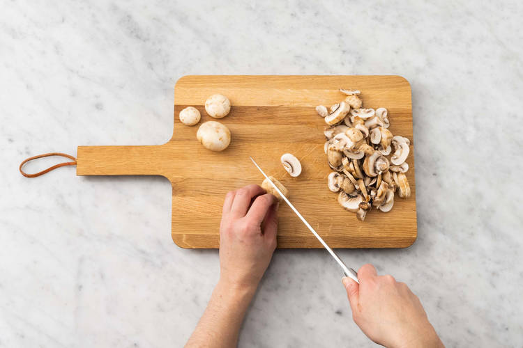 Forbered grøntsager