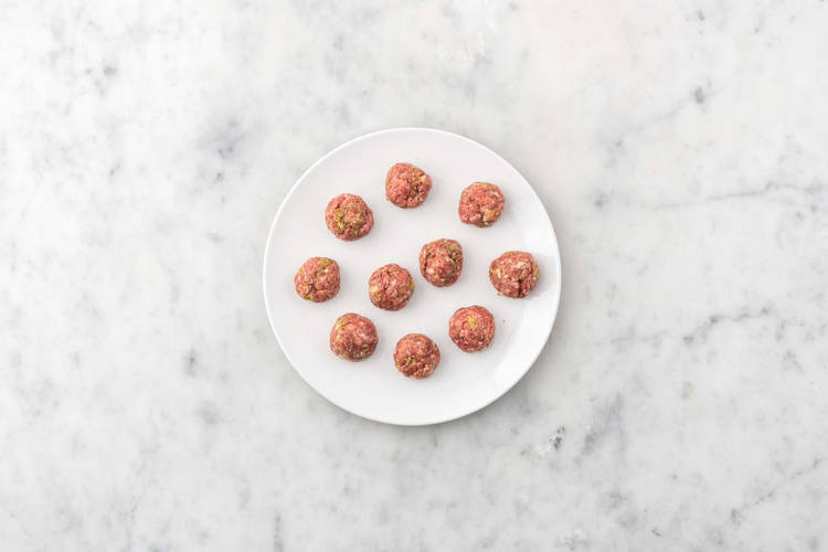Rulla köttbullar