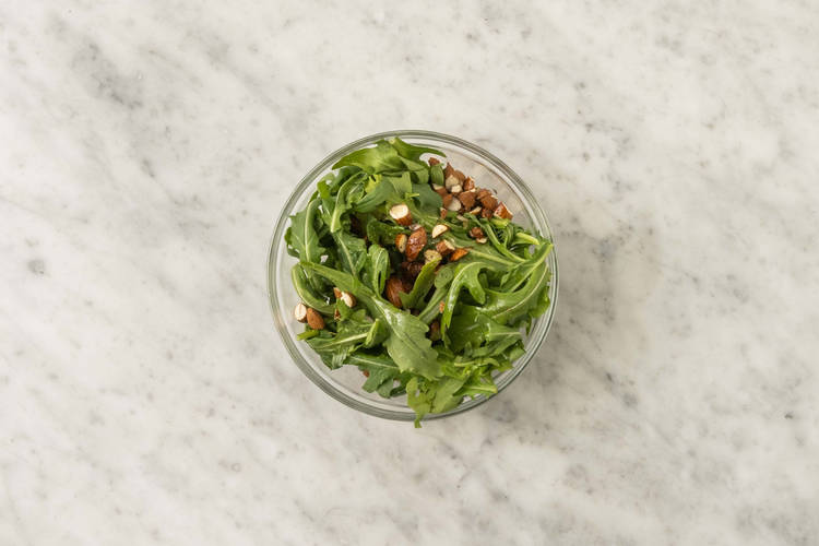 Förbered sallad