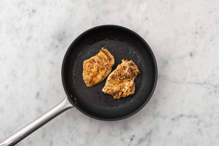 Faire cuire le poulet