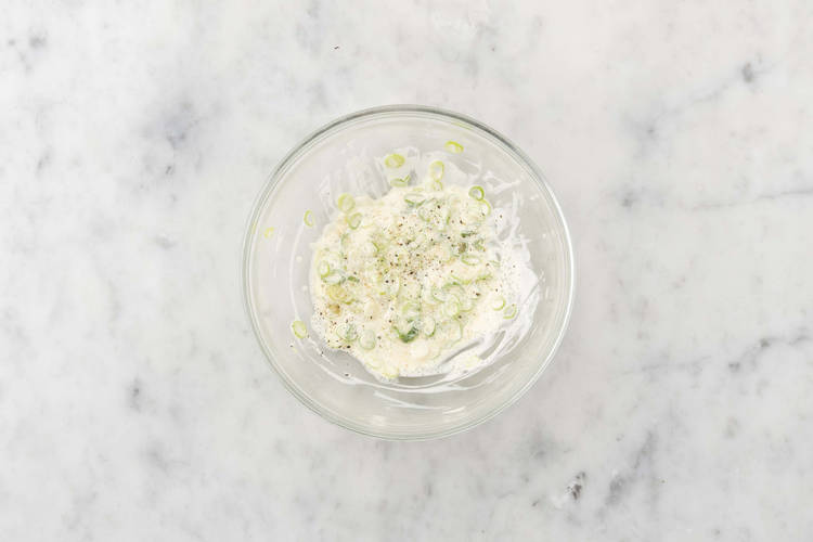 Préparer la vinaigrette