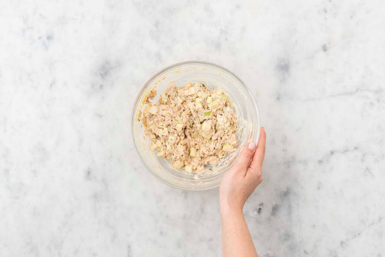 Préparer la salade de thon